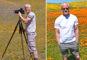 Photographer and wildflower tracker Richard Dickey